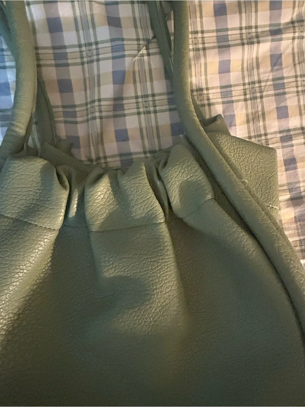 Classic Olive Green Women's Shoulder Bag